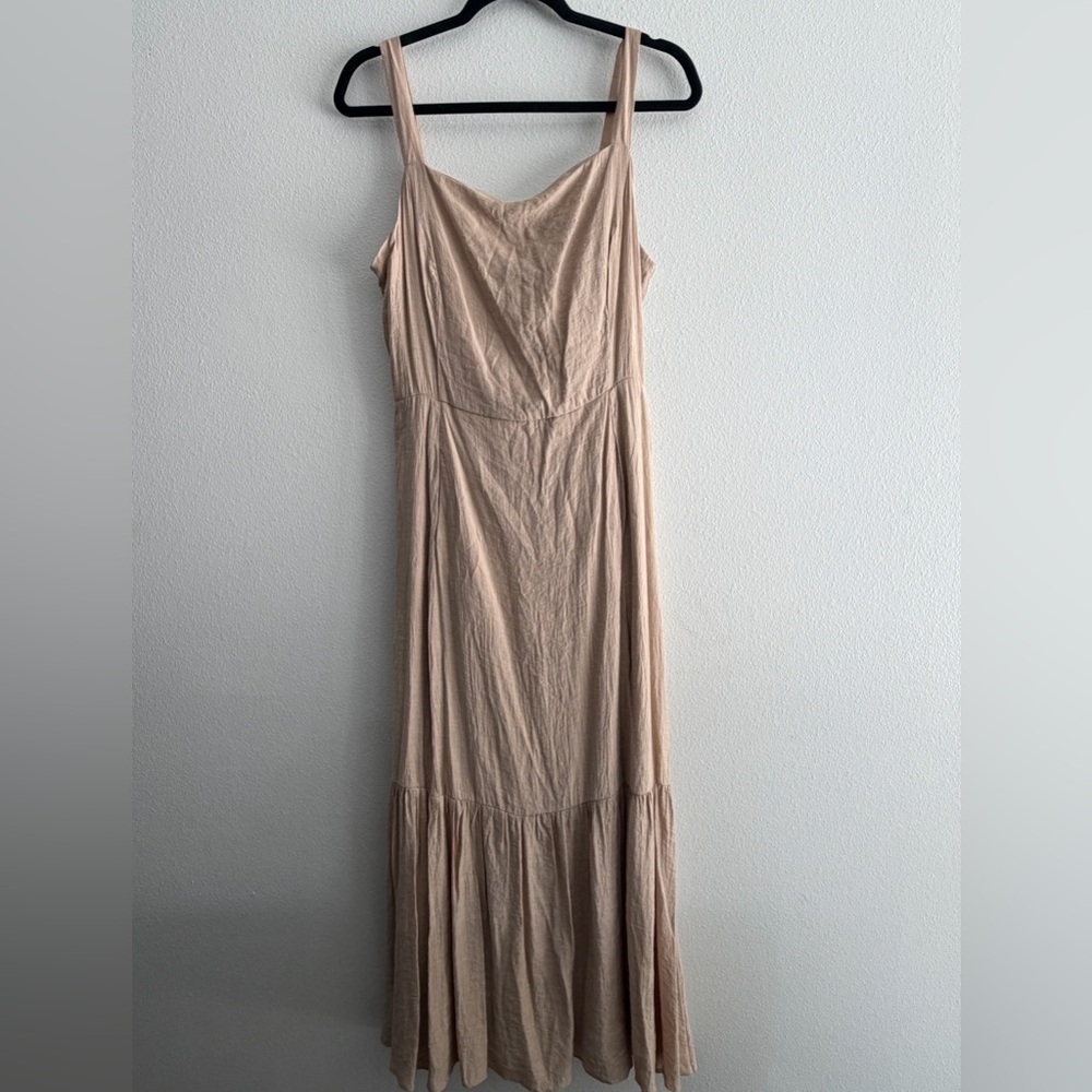 Taylor Bohemian Tan Maxi Dress